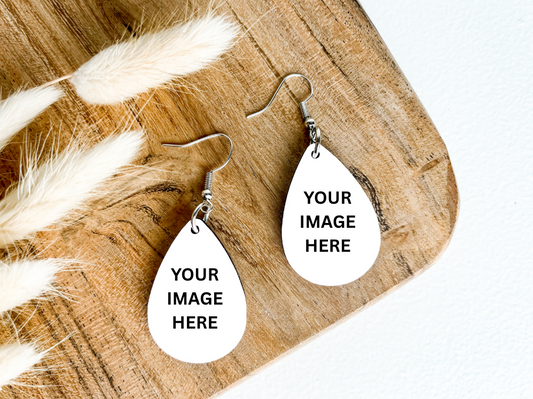 CUSTOMIZED PERSONALIZED EARRINGS