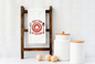 EAT IT or STARVE Microfiber kitchen towel 16x24