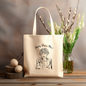 SHADY PINES, MA!  Golden Girls 12x14 canvas tote bag